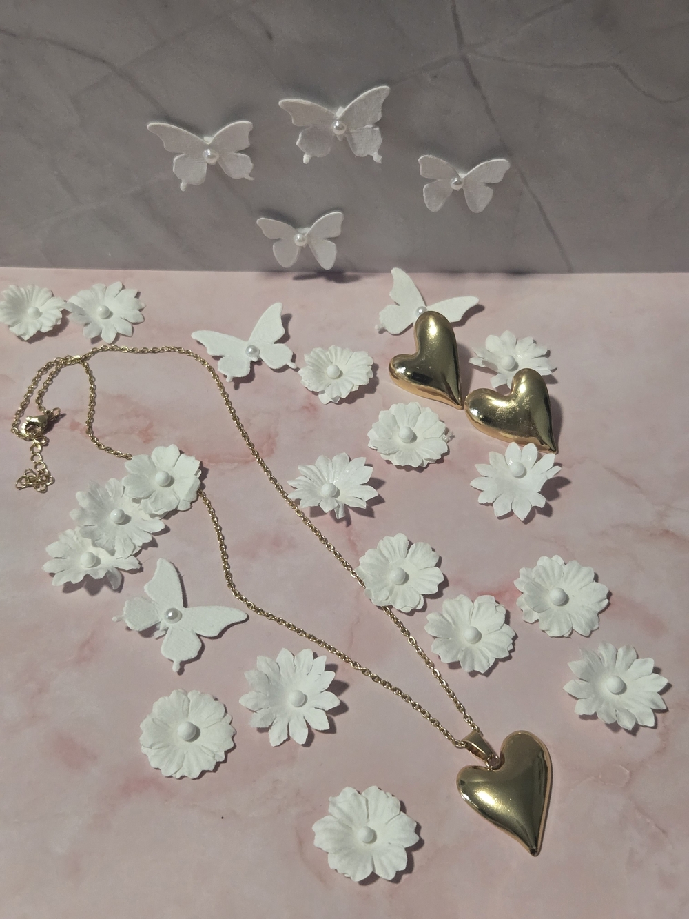 Gold Heart Pendant Necklace for Women - Timeless Heart Charm